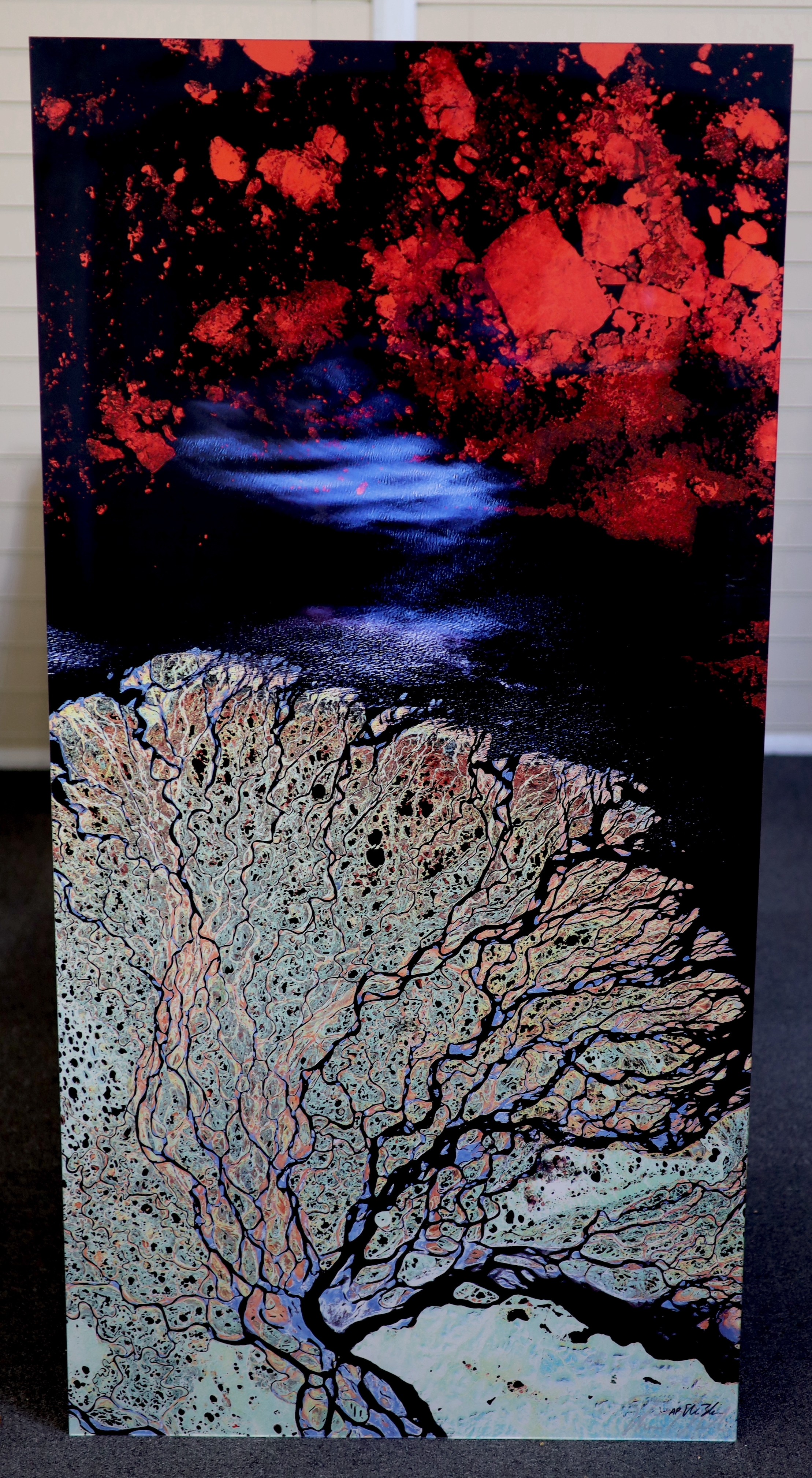 Untitled, two artist proof prints, signed and inscribed AP, 152 x 75.5cm